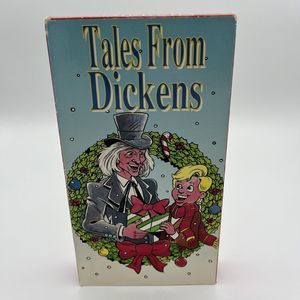 Tales From Dickens VHS A Christmas Carol 1993 Live Action Basil Rathbone LNCond